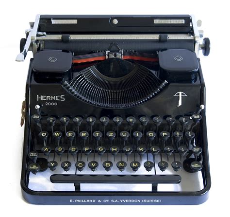 Hermes typewriter serial numbers